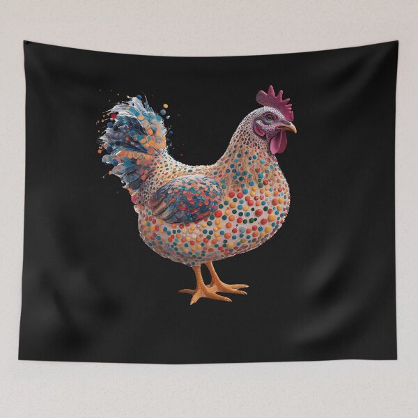 Item preview, Dot Chicken : Colorful Art designed and sold by elynne9.