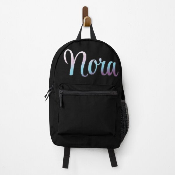 Item preview, Nora Typographic Name in Cool Colors and Script Lettering  designed and sold by AloraDawnEve.