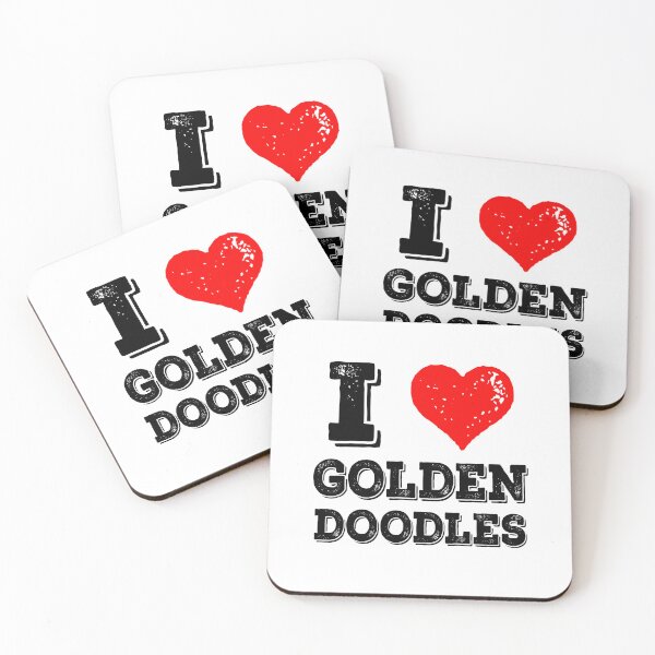 Item preview, I Love Goldendoodles Western Country Southern Distressed designed and sold by Guarddogdrive.