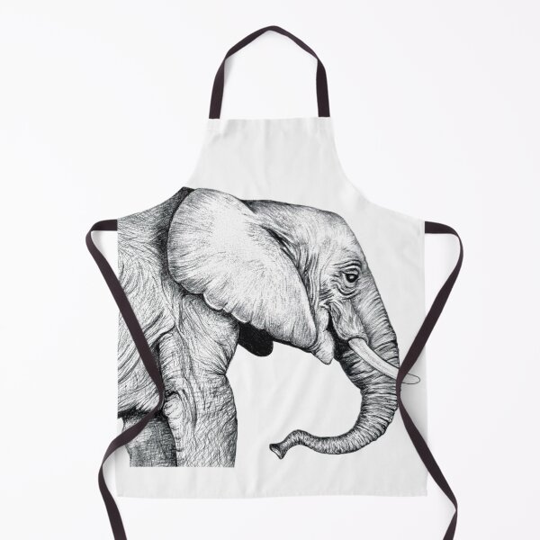 Item preview, Elephant In Black and White designed and sold by GDGCreations.