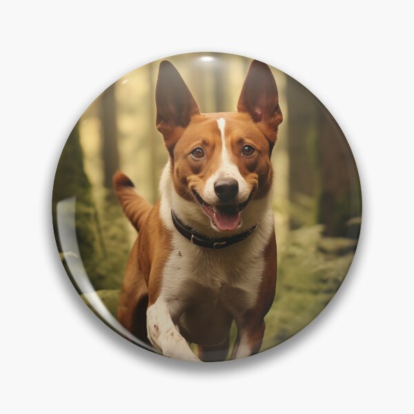Item preview, Basenji in the Woods designed and sold by Samuelsboro.