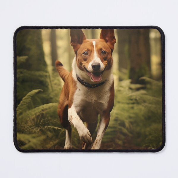 Item preview, Basenji in the Woods designed and sold by Samuelsboro.