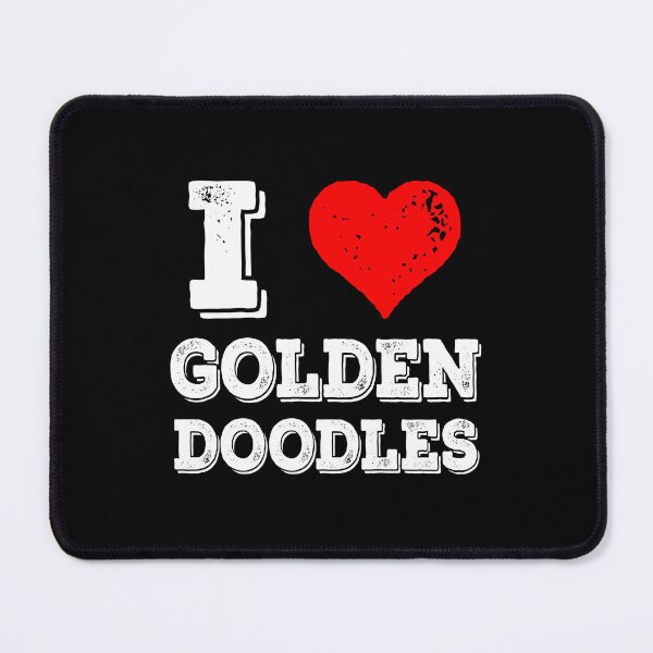 Item preview, I Love Goldendoodles Western Country Southern Distressed designed and sold by Guarddogdrive.