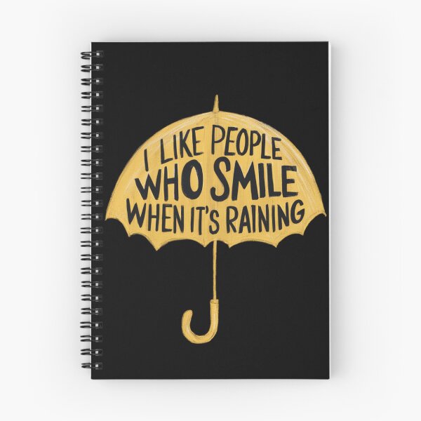 Item preview, I like people who smile when it's raining designed and sold by 123ks.