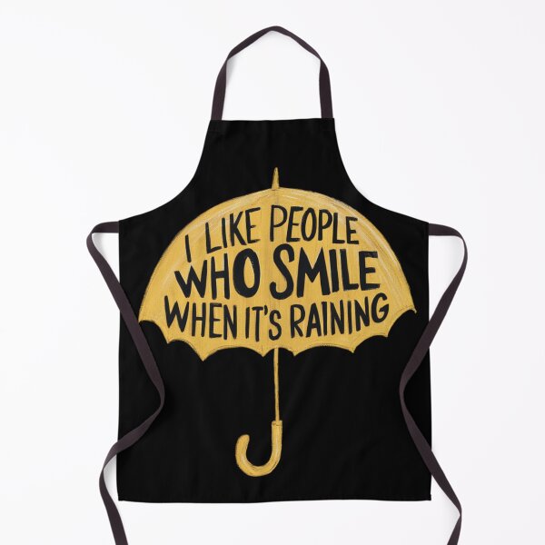 Item preview, I like people who smile when it's raining designed and sold by 123ks.