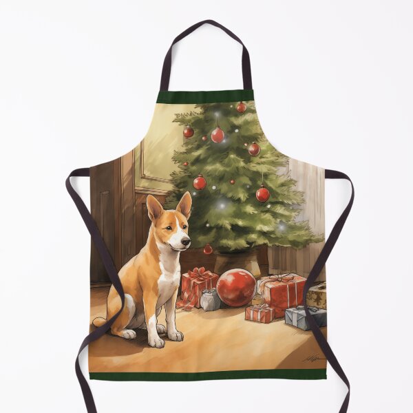Item preview, Christmas Basenji (Design 2) designed and sold by Samuelsboro.