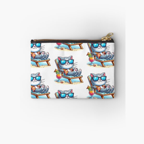 Item preview, Cat on holiday designed and sold by NTKSHOP11.