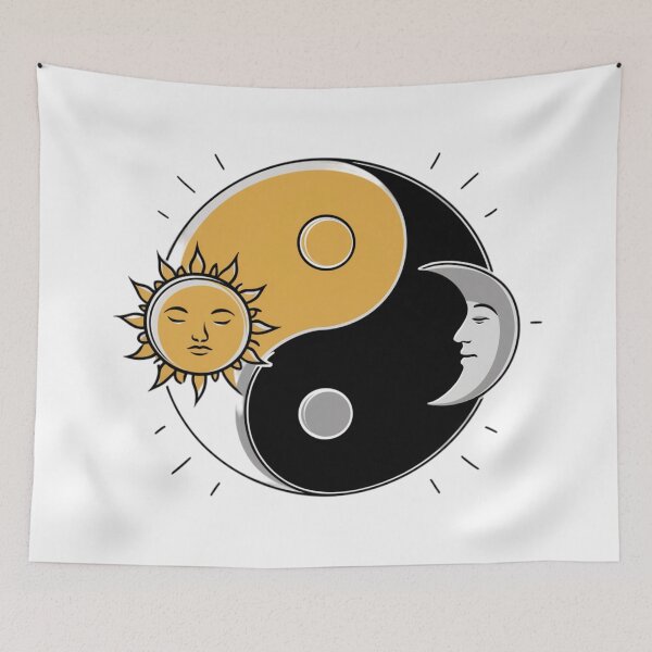Item preview, yin yang sun and moon designed and sold by 123ks.
