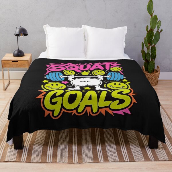 Item preview, ''Squat Goals'' Cute Humor Funny Sarcastic Gym T-Shirt designed and sold by Witty Shirts.