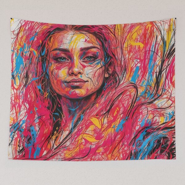 Item preview, Vibrant Expression A Fusion of Color and Emotion designed and sold by ArtComixHaven.