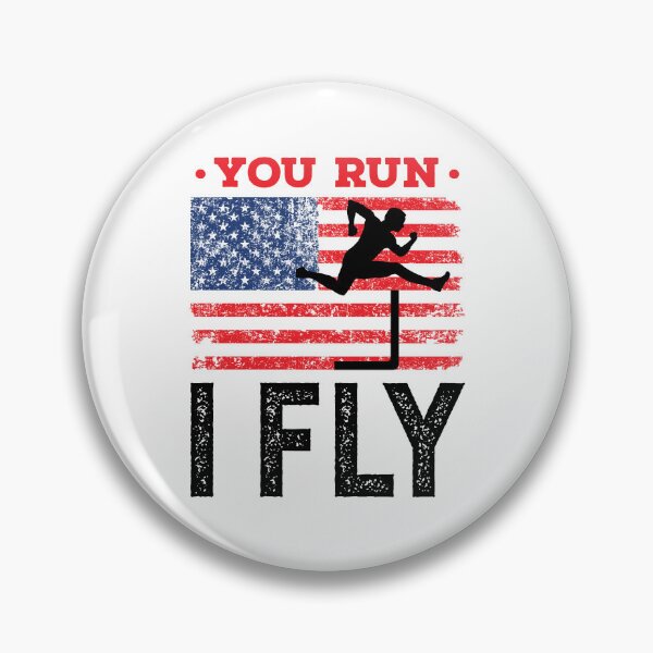 Item preview, You Run I Fly Hurdles Hurdler Track and Field designed and sold by jaygo.