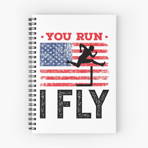 Item preview, You Run I Fly Hurdles Hurdler Track and Field designed and sold by jaygo.