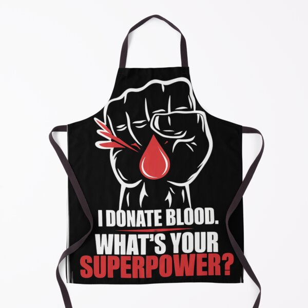 Item preview, I DONATE BLOOD. WHAT'S YOUR SUPERPOWER? designed and sold by 123ks.