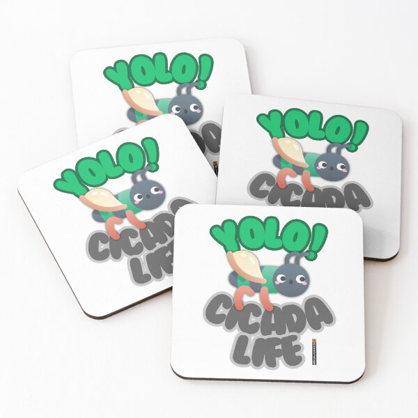 Item preview, YOLO! Cicada Life designed and sold by planetwrockage.
