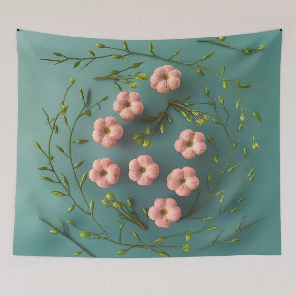 Item preview, round dance of flowers  designed and sold by elegantpaterns.