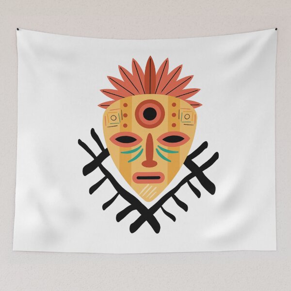 Item preview, AFRICAN MASK designed and sold by brightsoul855.