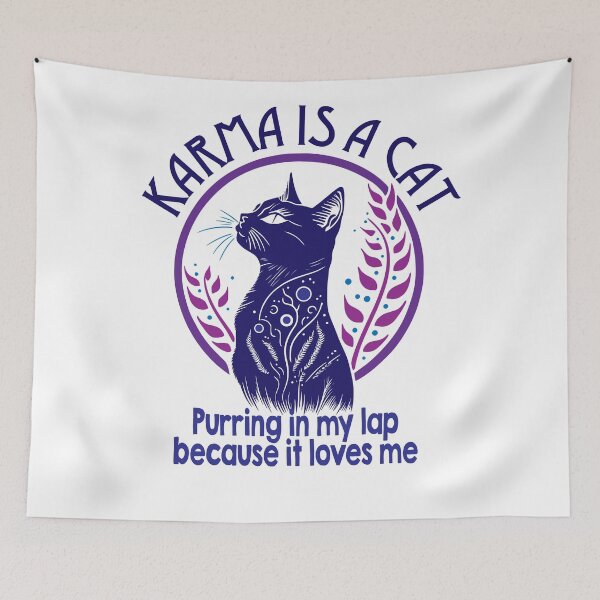Item preview, karma is a cat designed and sold by clad63.