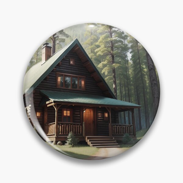 Item preview, a cabin in a forest 2 designed and sold by Tcrom97.