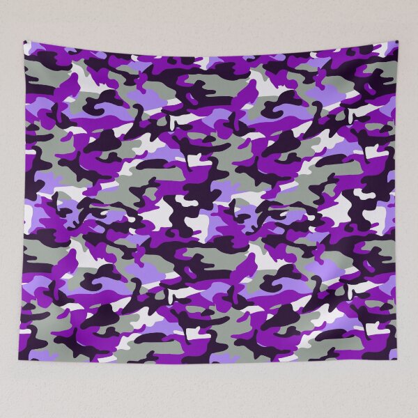 Item preview, Copy of Bright NEON Purple Woodland Arctic Style Purple Camo Texture - Repeating Tiled Safety Purple Camouflage Digital Digital Paper designed and sold by ChattanoogaTee.