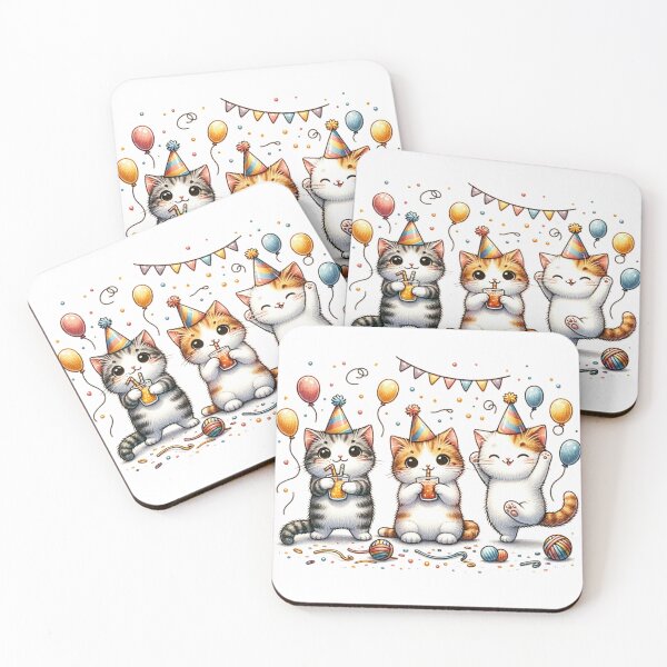 Item preview, Kitten party designed and sold by NTKSHOP11.