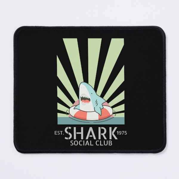 Item preview, Shark Social Club Animal Shark Lover Retro designed and sold by SunfullyYours.