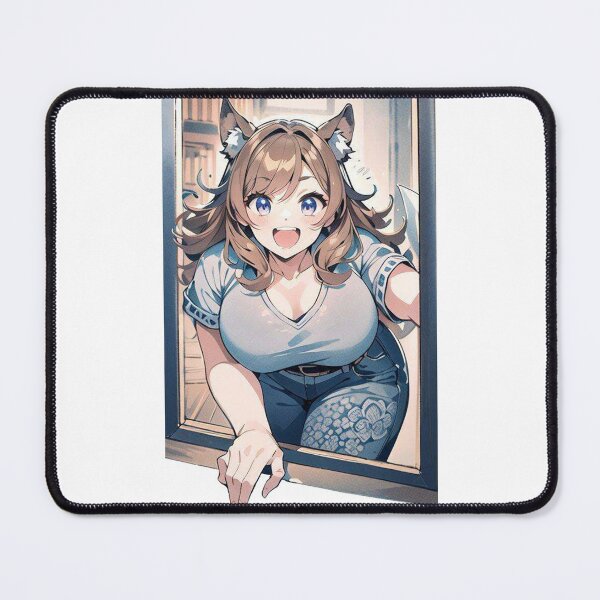 Item preview, wolf girl in a frame designed and sold by KnightsStorm.