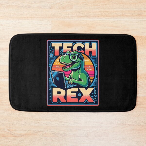 Item preview, Funny Tech Dinosaur Programmer | It support. Gift for tech and IT professionals. designed and sold by Unitepeople.