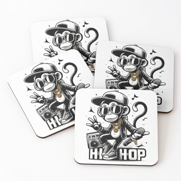 Item preview, Hip hop monkey  designed and sold by NTKSHOP11.