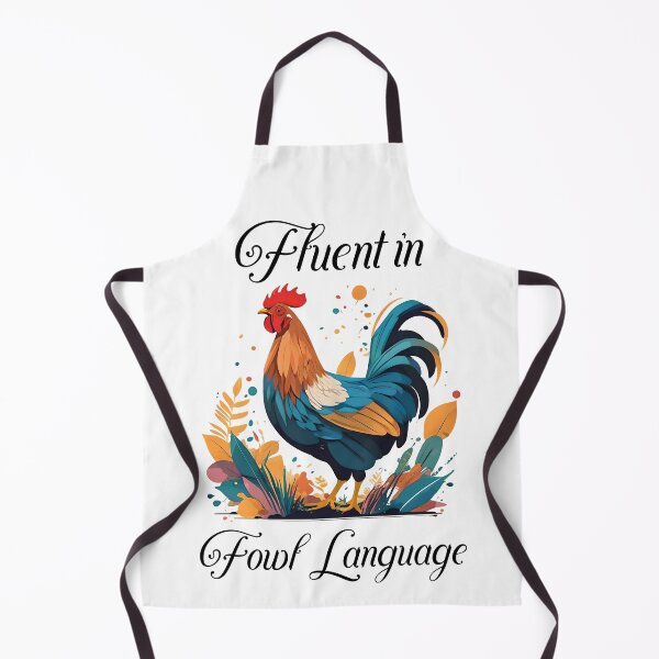 Item preview, Fluent in Fowl Language designed and sold by Debbie Schulte.