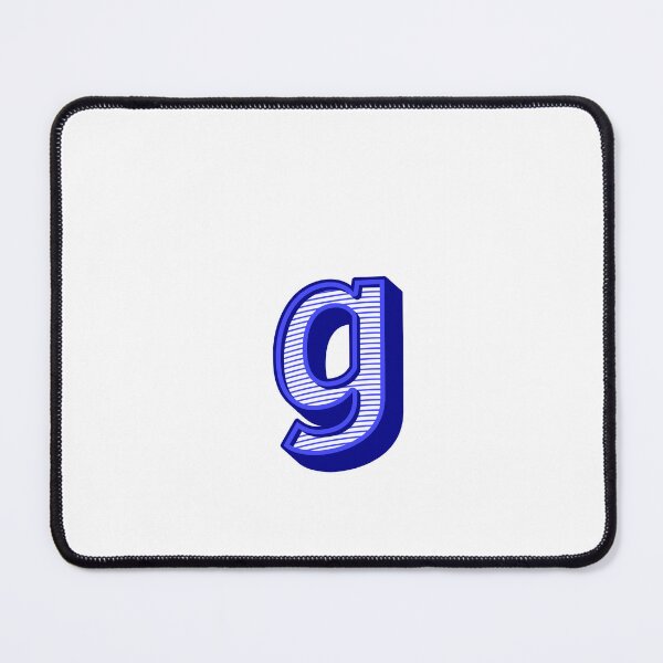 Item preview, 3D Alphabet Letter g - Bold Typography Design - Lowercase Alphabet Artwork designed and sold by uncoXab.