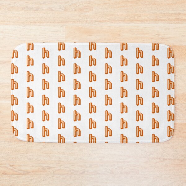 Item preview, 3D Alphabet Letter h - Bold Typography Design - Lowercase Alphabet Artwork designed and sold by uncoXab.
