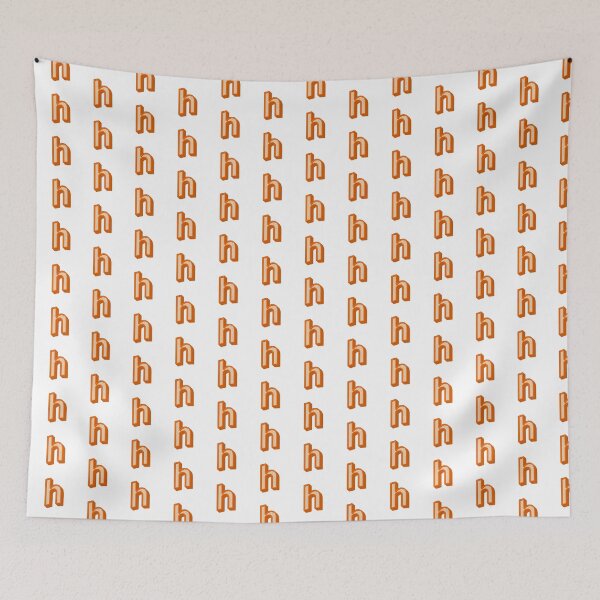 Item preview, 3D Alphabet Letter h - Bold Typography Design - Lowercase Alphabet Artwork designed and sold by uncoXab.