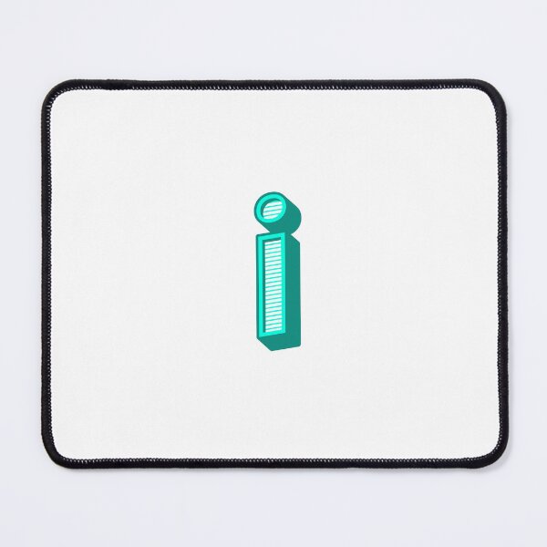 Item preview, 3D Alphabet Letter i - Bold Typography Design - Lowercase Alphabet Artwork designed and sold by uncoXab.