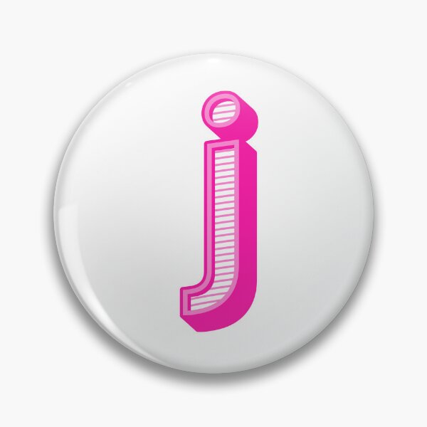 Item preview, 3D Alphabet Letter j - Bold Typography Design - Lowercase Alphabet Artwork designed and sold by uncoXab.