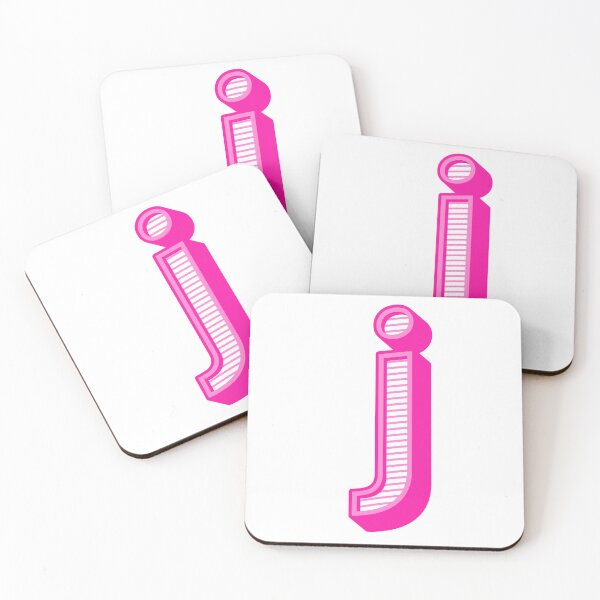 Item preview, 3D Alphabet Letter j - Bold Typography Design - Lowercase Alphabet Artwork designed and sold by uncoXab.