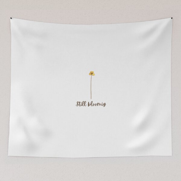 Artikelvorschau, Still Blooming Yellow Blume minimalistisch entworfen und verkauft von Your Dream.
