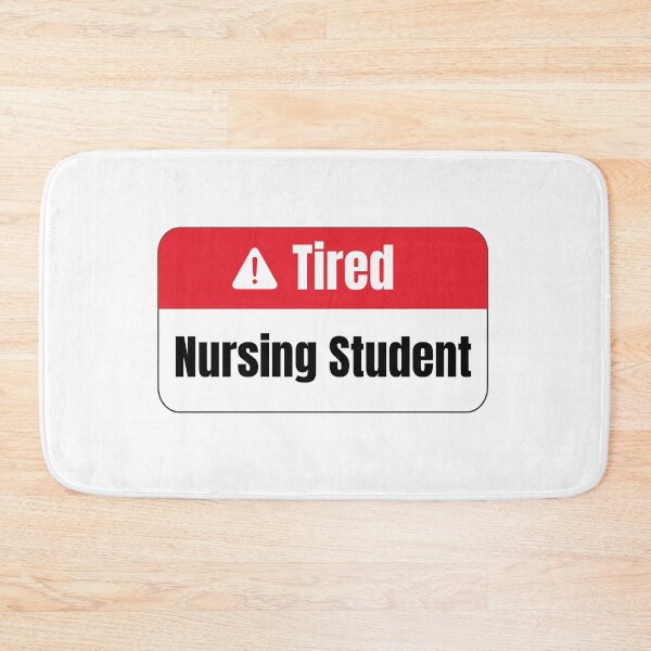 Item preview, Tired Nursing Student designed and sold by Mahfouf Younes.