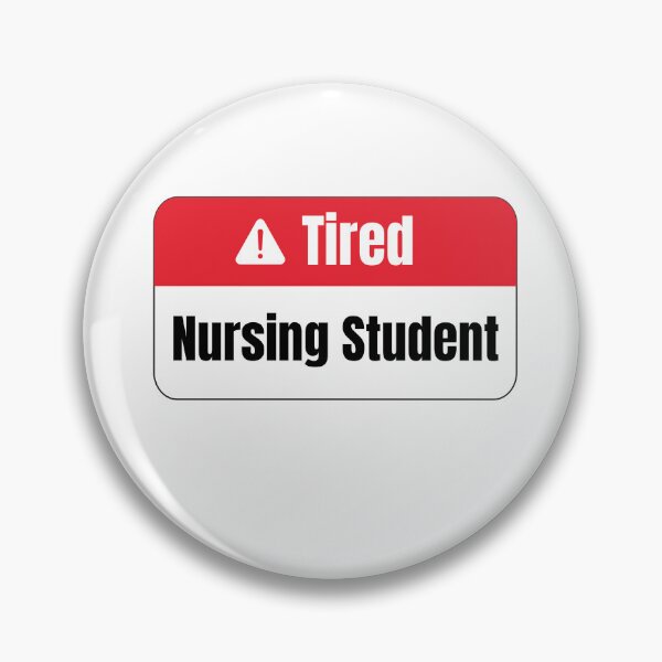 Item preview, Tired Nursing Student designed and sold by Mahfouf Younes.