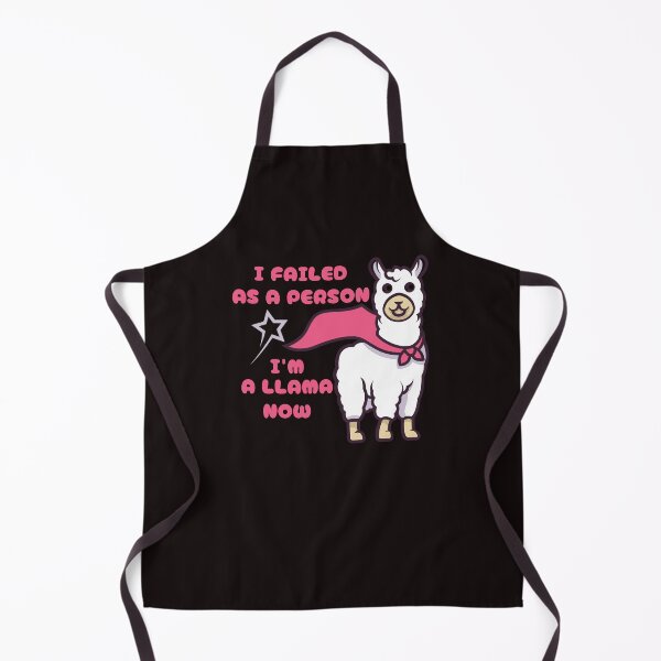 Item preview, I failed as a person I'm a llama now funny saying meme llama person designed and sold by Lulustarfox.