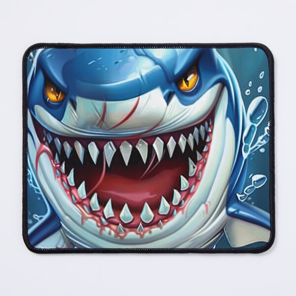 Item preview, Smiling Sharky designed and sold by OccultDreams.