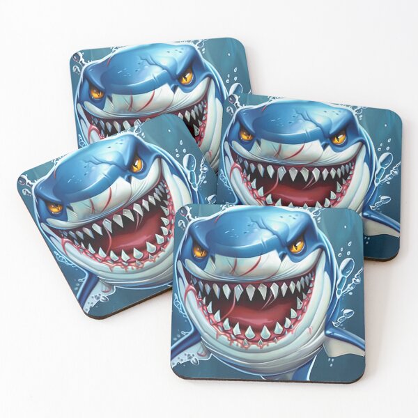 Item preview, Smiling Sharky designed and sold by OccultDreams.