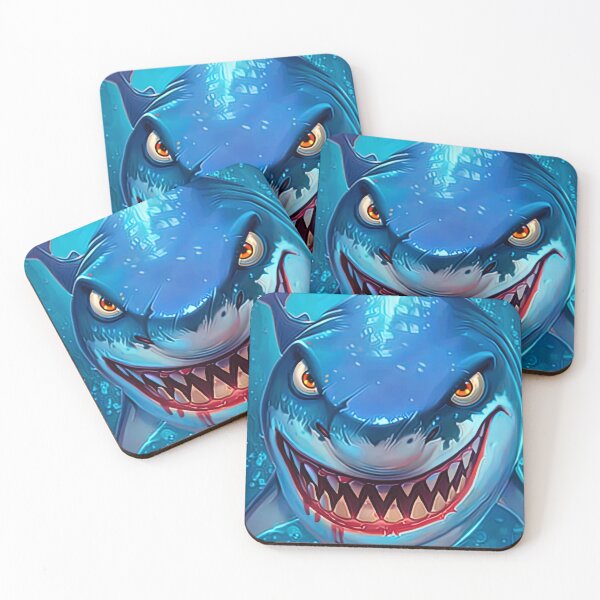 Item preview, Edmund the Great White Shark designed and sold by OccultDreams.