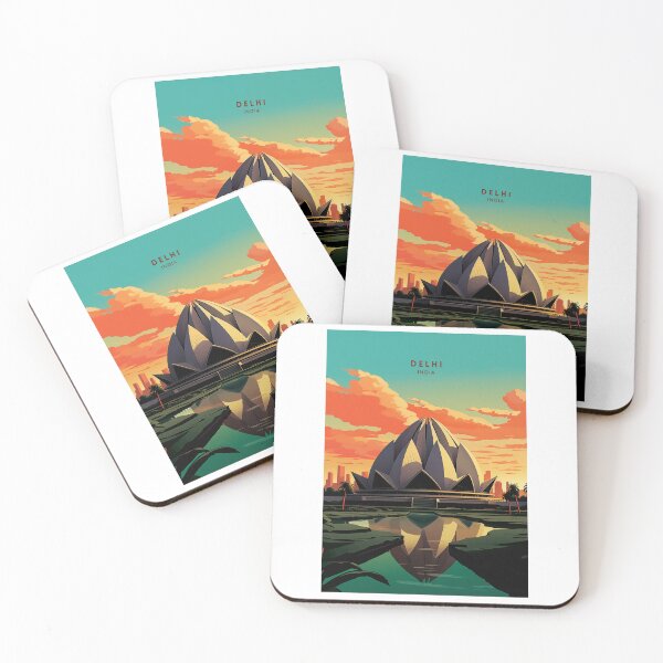 Item preview, Delhi India Vibrant Heritage designed and sold by NeuralVibe.