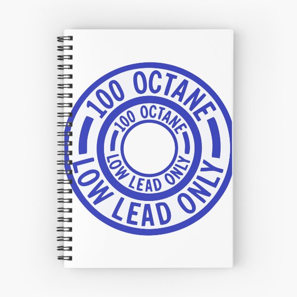 Item preview, 100 Octane Low lead gas placard aviation designed and sold by MidniteTraffic.