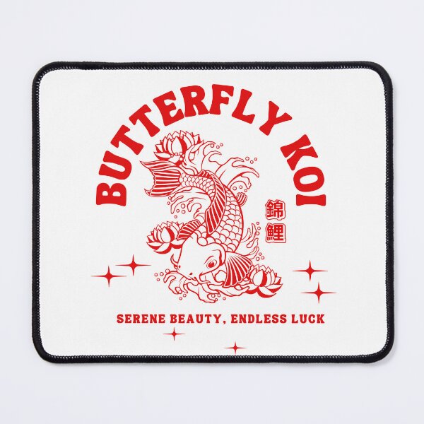 Item preview, Butterfly Koi Serene Beauty Endless luck designed and sold by InkWhirl.