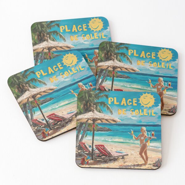 Item preview, Plage de soleil designed and sold by DeadSocietyArt.