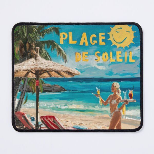 Item preview, Plage de soleil designed and sold by DeadSocietyArt.