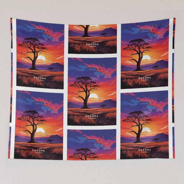 Item preview, Dodoma Tanzania Urban Oasis designed and sold by NeuralVibe.