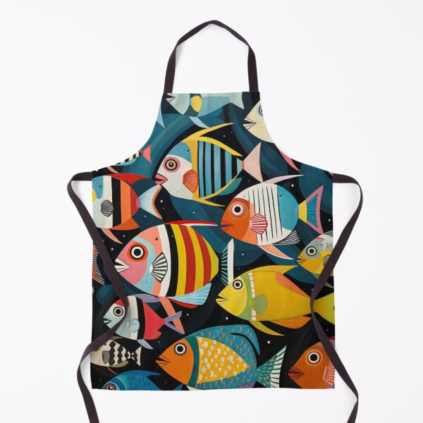 Item preview, Shoal of Multicoloured Fish designed and sold by whitecat23.