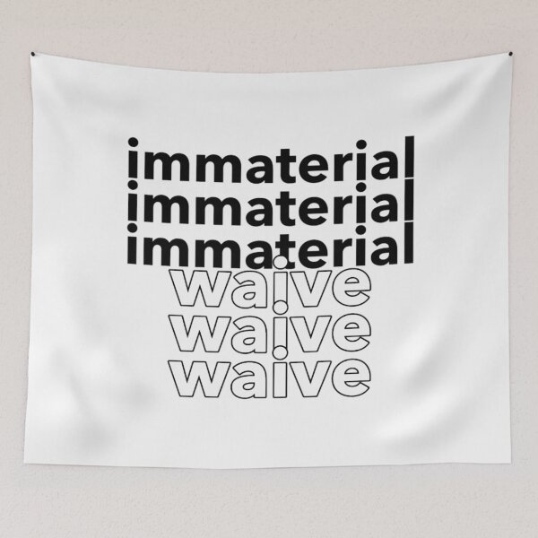 Item preview, Immaterial & Waive 2 designed and sold by WorthStratton.